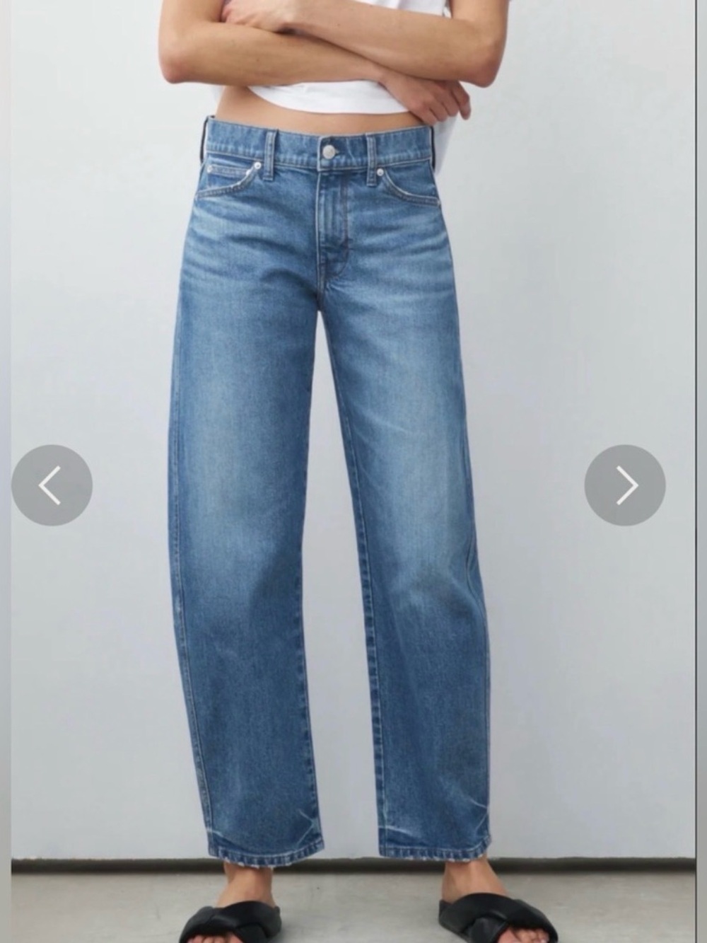 AYR The Knockout Jeans in Light Blue Wash (Hot Take) - Like New - 29
